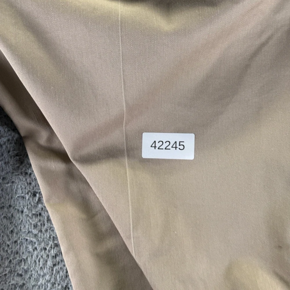 Dockers Stain Defender Pant Mens 34x32 Brown Cotton Chino Straight Preppy Career